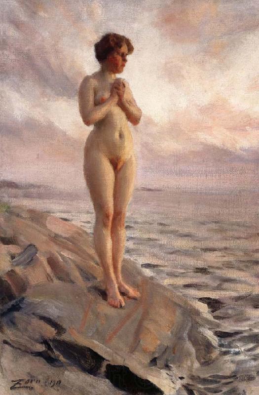 Anders Zorn Female Nude France oil painting art
